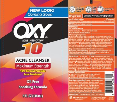 Oxy 10 Acne Cleanser (Image 01)