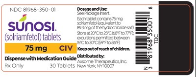 sunosi-figure-5.jpg 81968-350-01 - 75 mg 30 Count Bottle Label - sunosi figure 5