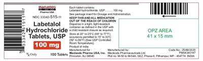 111 - labetalol 100 mg 100s