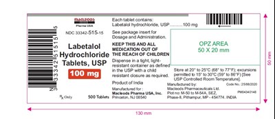 111 - labetalol 100 mg 500s