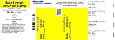 Extra Strength Apap Tab 500mg (Image 01)