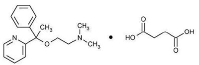 Structural Formula (Doxylamine Succinate And Pyridoxine Hydrochloride  1)