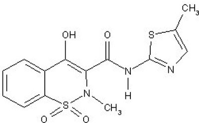 Meloxicam Structural Formula (Meloxicamstructuralformula)