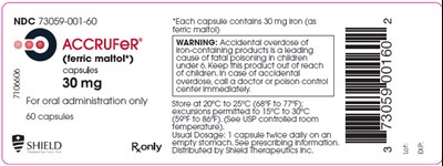 Bottle Label 60ct