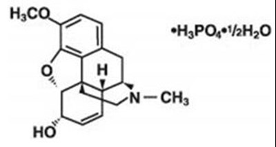 Codeine Phosphate Molecular Structure (Codeine Phosphate Structure)
