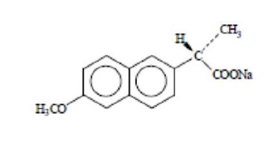 Structural Formula (Naproxensodiumtabs Str)