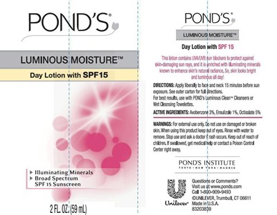 Pond's Luminous Day Lotion Spf 15 Pdp (Pondsluminousdaylotionspf15pdp)
