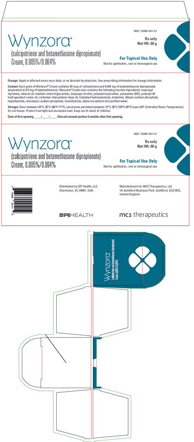wynzora-03.jpg PRINCIPAL DISPLAY PANEL - 60 g Tube Carton - wynzora 03
