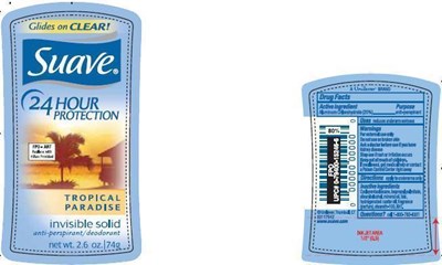 Suave Tropical Paradise 2.6 Oz. Pdp (Suatropicparadise2pt6pdp)