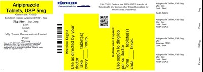 Aripiprazole Tablets Usp 5mg (Aripiprazole2mg)