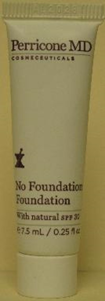 Image Of Tube 7.5ml:  Perricone Md No Foundation Spf30 (Nvp001 Tube Image)