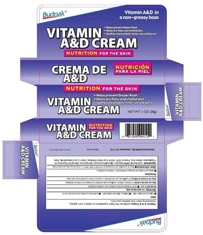 Image Of Package Label (Vitamin Cream)
