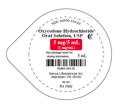 Principal Display Panel (5 mL Cup Label)