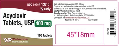 Principal Display Panel (400 mg Tablet Bottle Label)