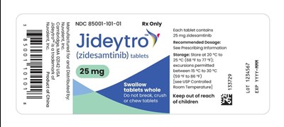 Jideytro 25 mg Container Label (Jideytro 25mg Lb)