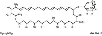 This Is An Image Of The Structural Formula For Nystatin. (Nystat 1)