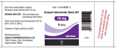 Donepezil-spl-cont-label-10mg-1000tab (Donepezil Spl Cont Label 10mg 1000tab)