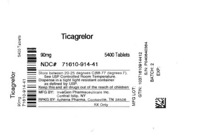 Label - 71610 0914 41