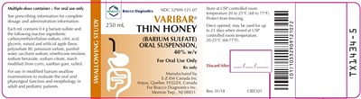 Varibar Thin Honey Internal Label