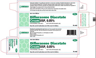 diflorasone-02.jpg Chemical Structure - 60 g Tube Carton - diflorasone 02