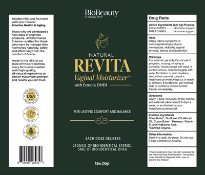 Revita Drug Facts Label (Revitadrugfactslabel)
