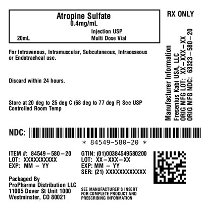 label - 84549 580 20 Label