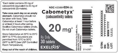 Image Of Bottle Label (20 mg)