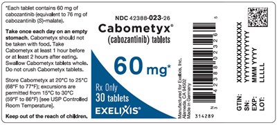 Image Of Bottle Label (60 mg)
