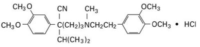 Structural Formula Verapamil Hydrochloride (4ca252b9 E97a 4228 A95e 8c45a2ddc2fd 01)