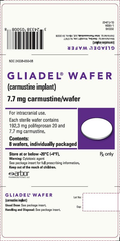 PRINCIPAL DISPLAY PANEL - 8 Wafer Box - gliadel 11