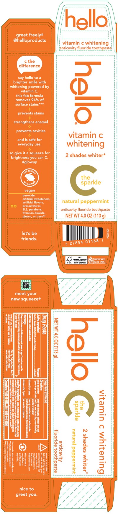 Principal Display Panel (113 g Tube Carton)