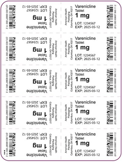 1 mg Varenicline Tablet Blister - image 02