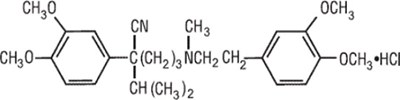 Structural Formula Of Verapamil Hydrochloride (Ver04 0000 01)