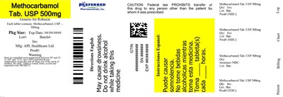 Methocarbamol Tab Usp 500mg (Methocarbamol Fig1)