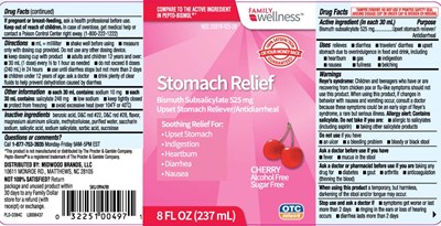 peptic-relief-cherry-liquid-1.jpg Bismuth subsalicylate 525 mg - peptic relief cherry liquid 1