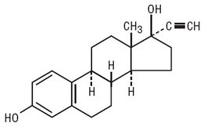Ethinyl Estradiol, Usp Structural Formula (Image 2)
