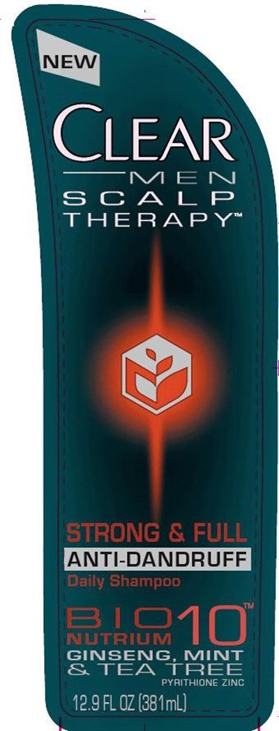 Clear Men  Strong And Full Ad Shampoo Front (Clearmenstrongfulladshpdp)
