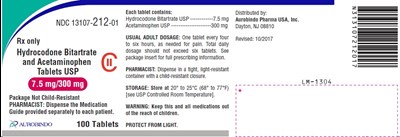hydrocodone7.5mg100ct - hydrocodone7.5mg100ct