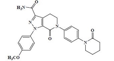 str - apixaban structure