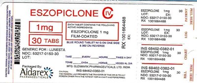 Image Description (Eszopiclone 1mg 4)