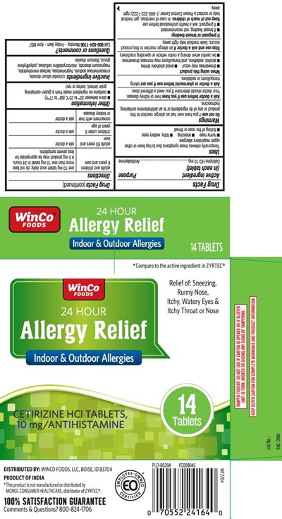 Cetirizine HCl 10 mg (Cetirizine HCl 10 mg Tablets Grn 1)