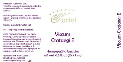 Viscumcrataegieampules