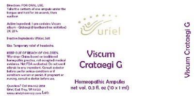 Viscumcrataegigampules