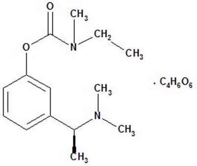 Chemical Structure - rivastigmine str