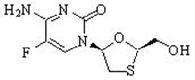 Chemical Structure (Emtriva 01)