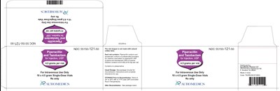 piperatazo-fig6.jpg PACKAGE LABEL-PRINCIPAL DISPLAY PANEL - 4.5 grams per vial - Container-Carton (10 Vials) - piperatazo fig6