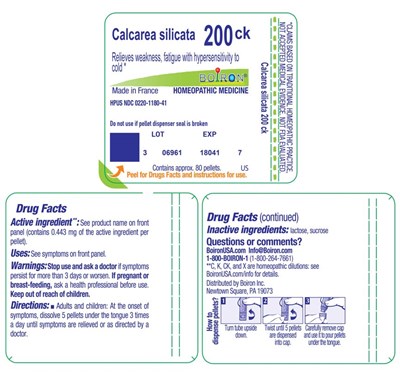 Calcarea_silicata_200ck-label.jpg Label - Calcarea silicata 200ck label