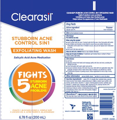 clearasil-01.jpg Principal Display Panel - 200 mL Tube Label - clearasil 01