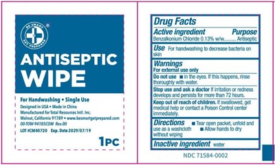 Label (71584 0002 1)