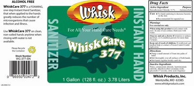WC377_SN2.jpg Bottle Label - 1 Gallon Short Neck - WC377 SN2